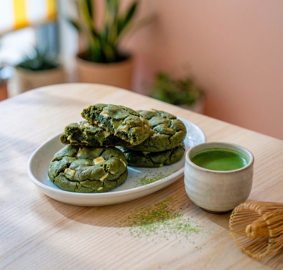 Matcha Cookies with a Koicha Pairing