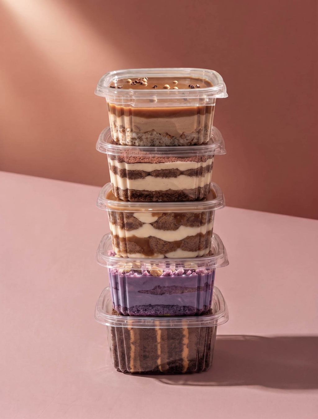 Blue Moon Bakehouse Whānau Box — four assorted dessert boxes packed to share, bakery's pick of the range