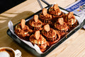Box of 6 soft cinnamon scrolls with assorted fillings from Blue Moon Bakehouse Christchurch