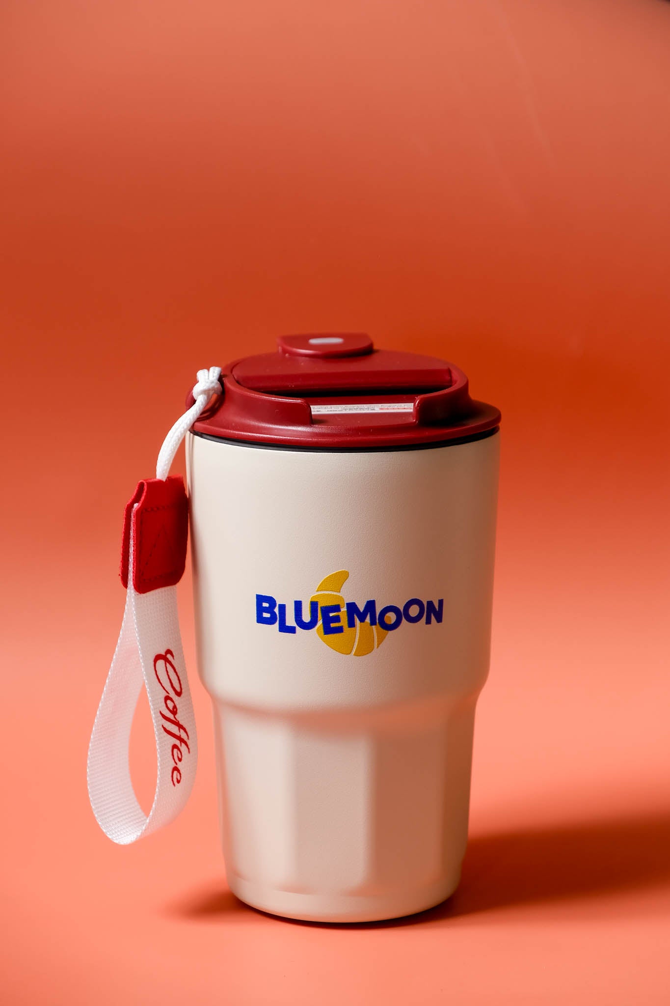 Blue Moon Thermal Coffee Cup — 480ml Reusable