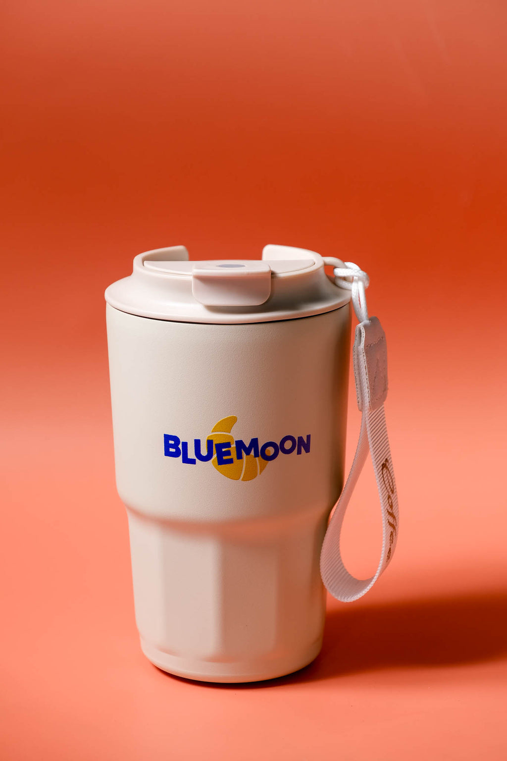 Blue Moon Thermal Coffee Cup — 480ml Reusable