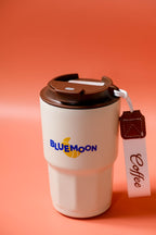 Blue Moon Thermal Coffee Cup — 480ml Reusable