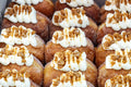 Box of 5 artisan donuts with assorted flavours from Blue Moon Bakehouse Christchurch