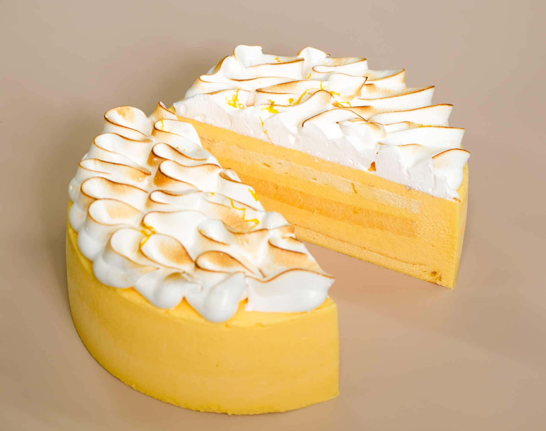 Lemon Meringue Layered Cake 8"