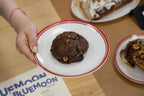 5 cookies baked from scratch with real butter & premium ingredients: Red Velvet, Chocolate S'mores, Salted Caramel, Matcha & more. 24hr pre-order Cookie Box Christchurch | Blue Moon Bakehouse